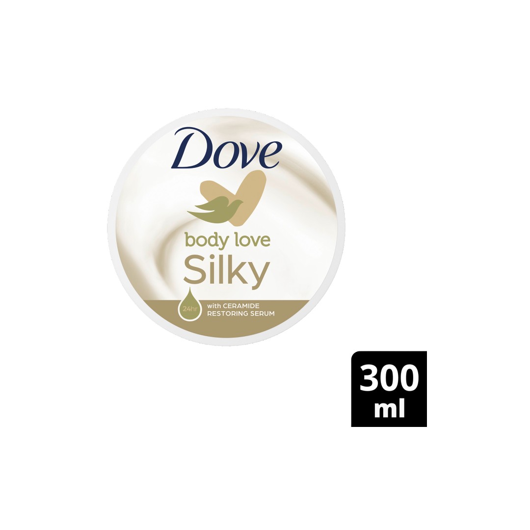 DOVE BODY MILK SILKY 300ML
