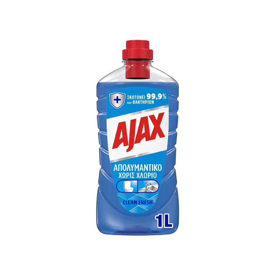 AJAX ΥΓΡΟ ΑΠΟΛ/ΚΟ CLEAN FRESH 1L