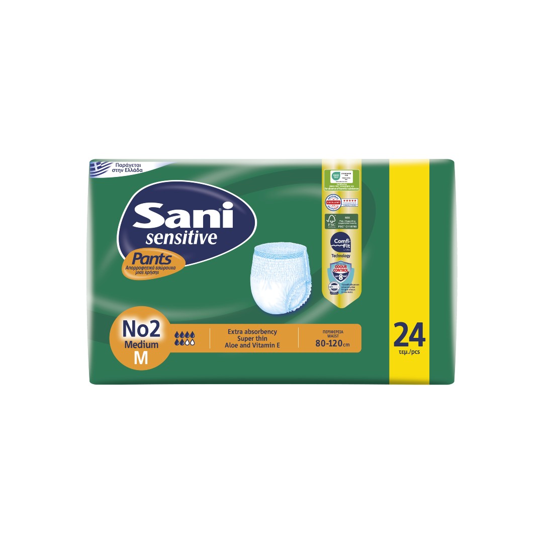 SANI PANTS NO2 MEDIUM VALUE PACK 24T
