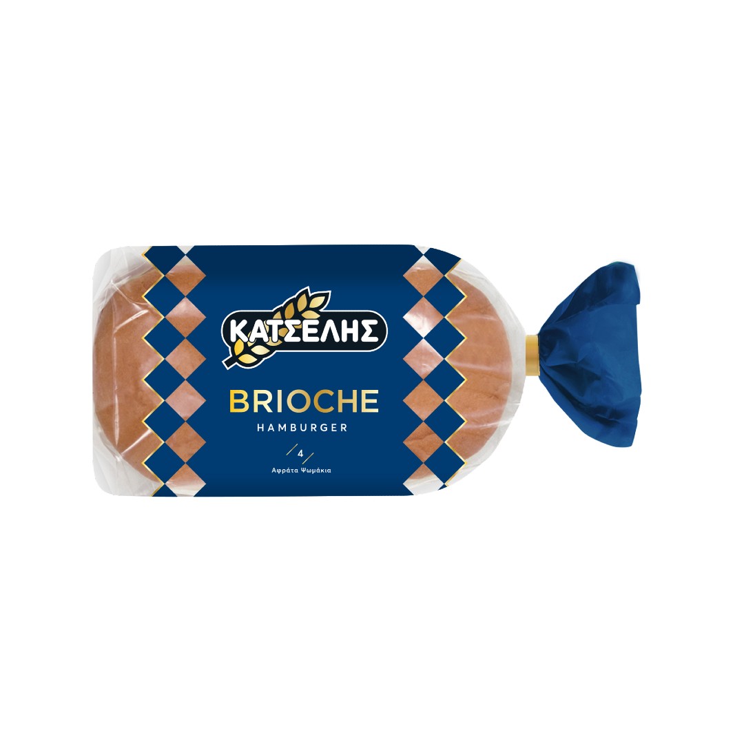 ΚΑΤΣΕΛΗΣ BRIOCHE BURGER 4Τ 300ΓΡ