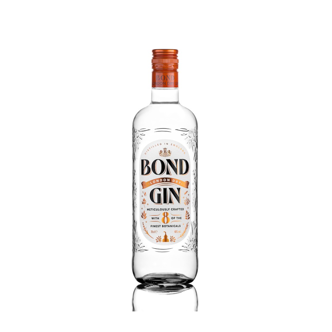 BOND LONDON GIN DRY 40% 700ML