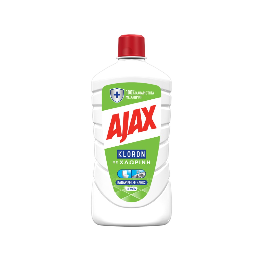 AJAX ΥΓΡΟ ΚΑΘ/ΚΟ KLORON LEMON 1L