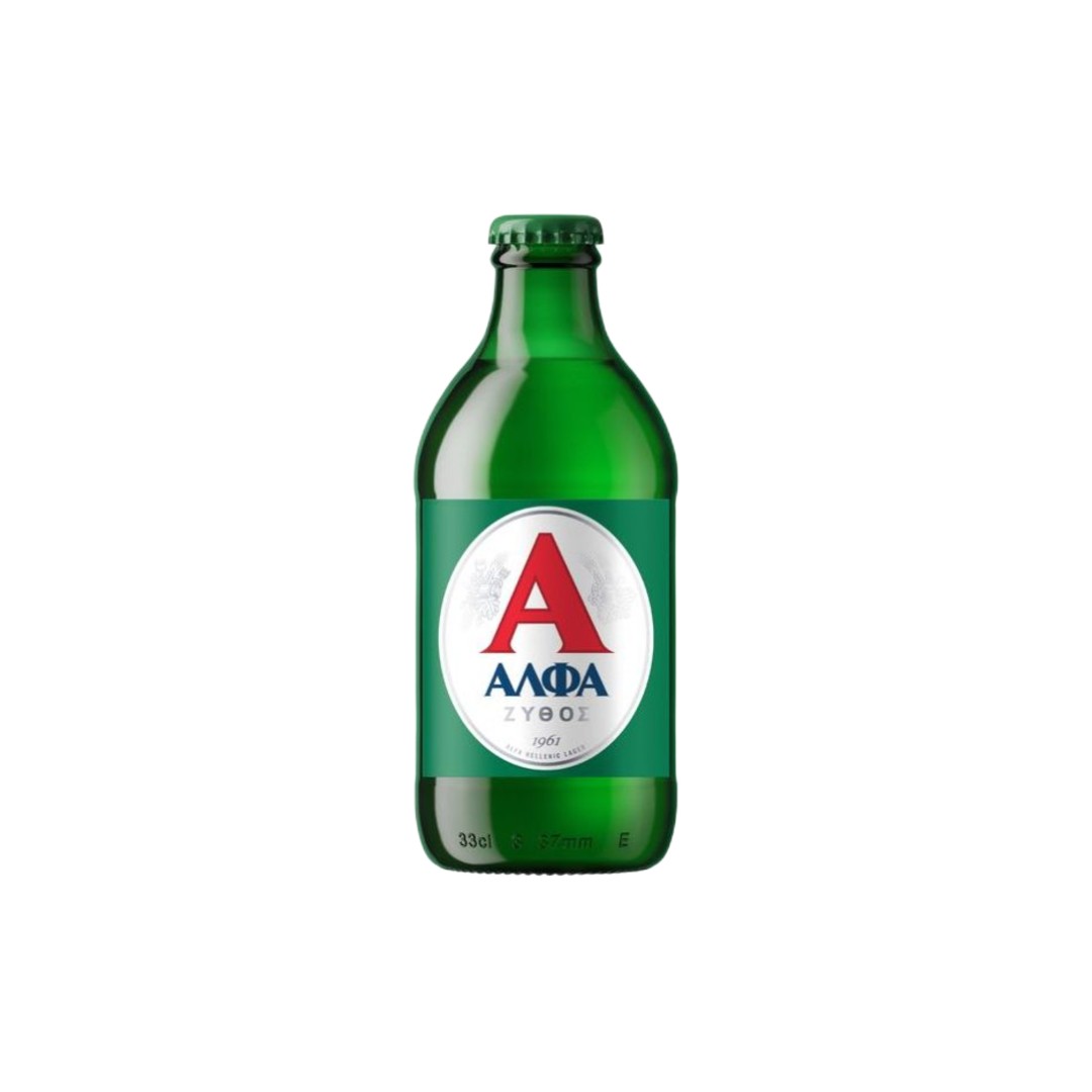 ΑΛΦΑ RETRO ΦΙΑΛΗ ΜΠΥΡΑ 330ML