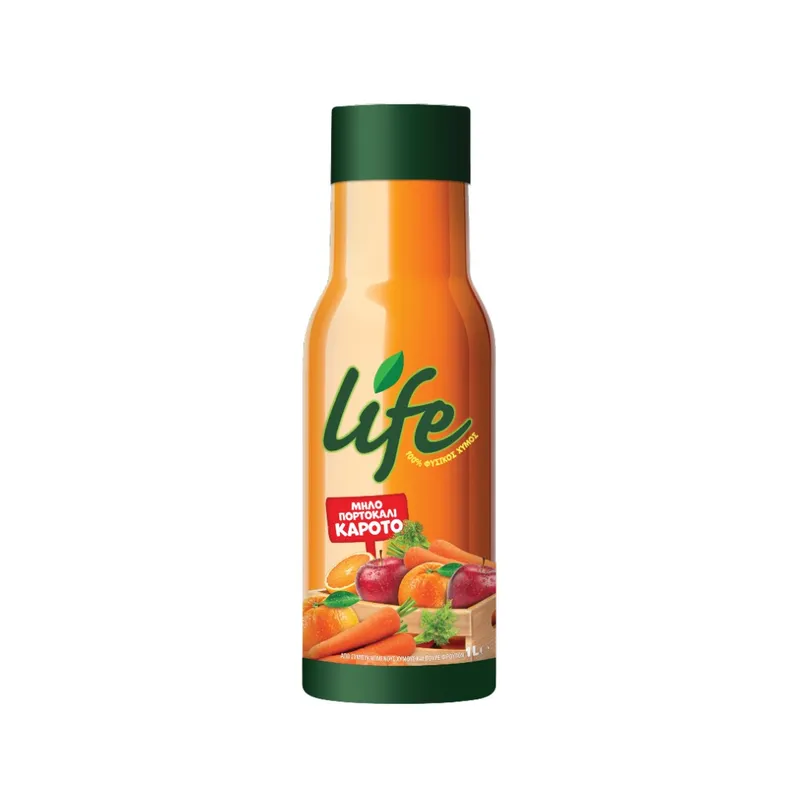 LIFE ΜΗΛΟ-ΠΟΡΤ-ΚΑΡΟΤΟ ΜΠΟΥΚ.1L