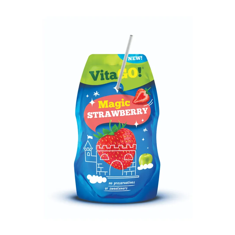 VITA GO ΧΥΜΟΣ STRAWBERRY DOYPACK 200ML