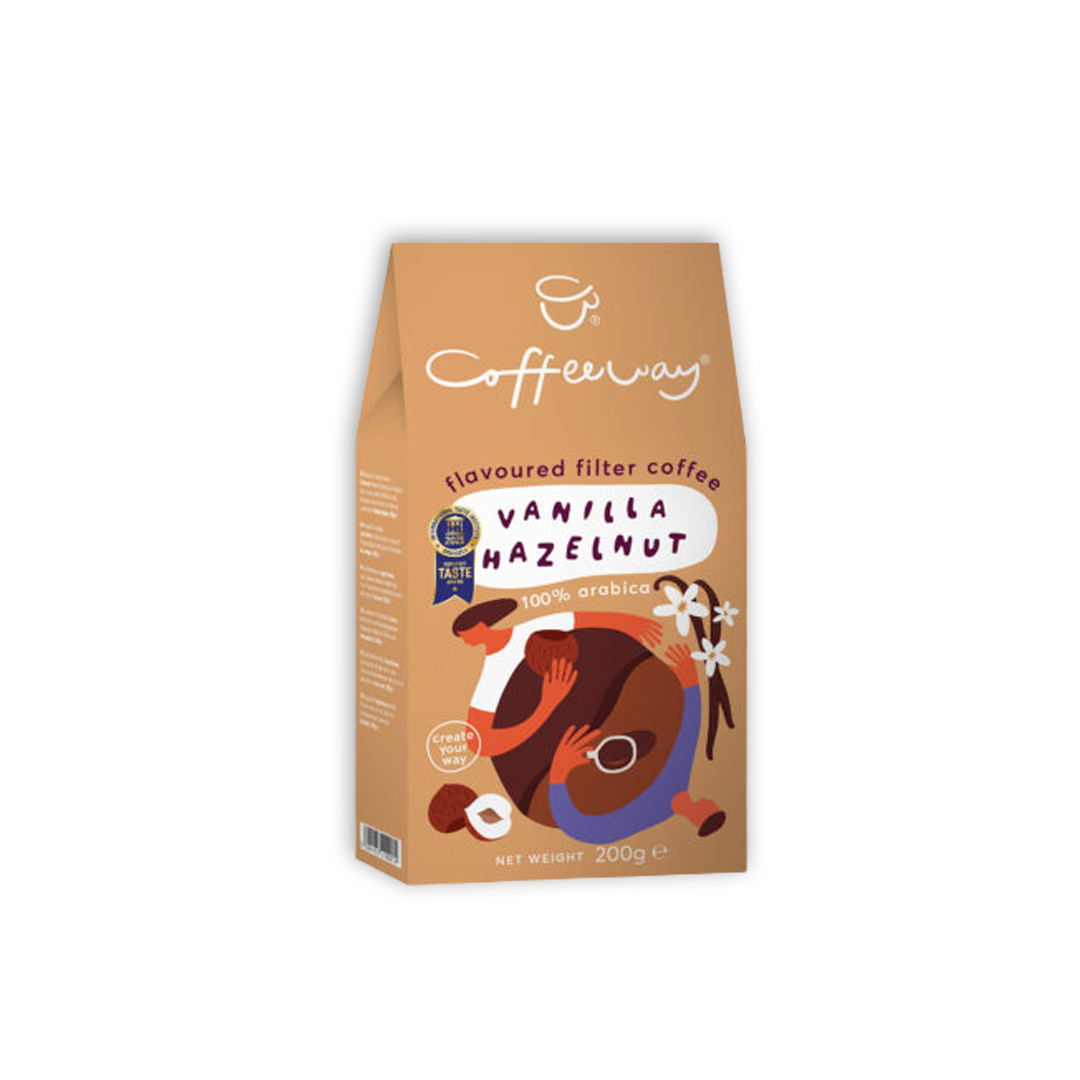 COFFEEWAY ΦΙΛΤΡΟΥ ΑΡ.VANILLA HAZELNUT 200ΓΡ
