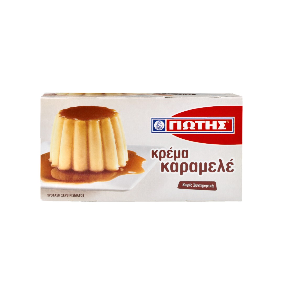 ΓΙΩΤΗΣ ΚΡΕΜΑ ΚΑΡΑΜΕΛΕ 4*100ΓΡ