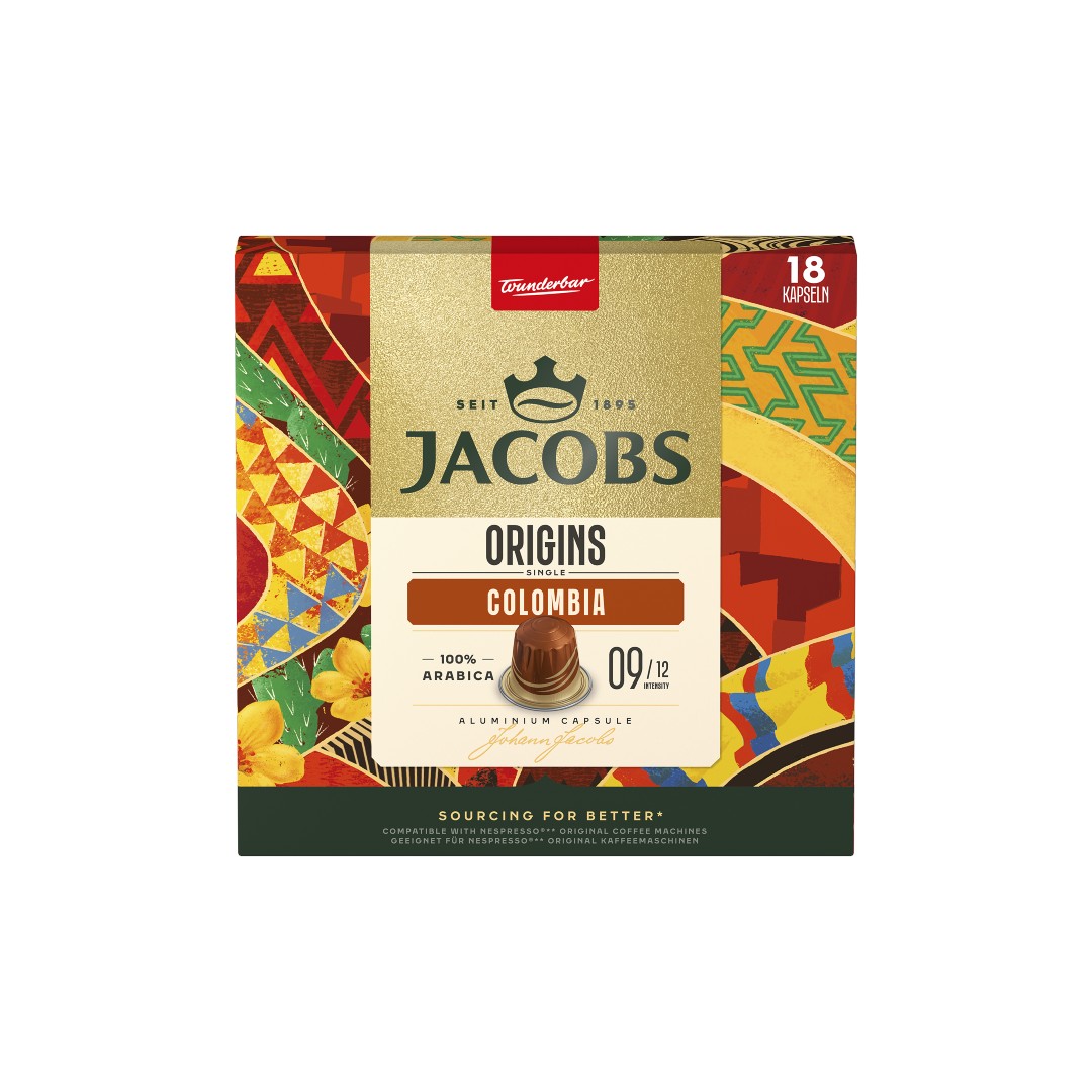 JACOBS CAPS ORIGINS NCC COLOMBIA 18*5,16ΓΡ