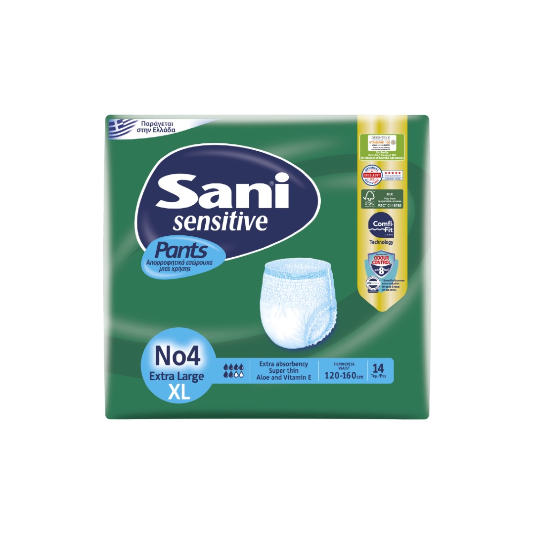 SANI PANTS NO4 EX.LARGE 14T