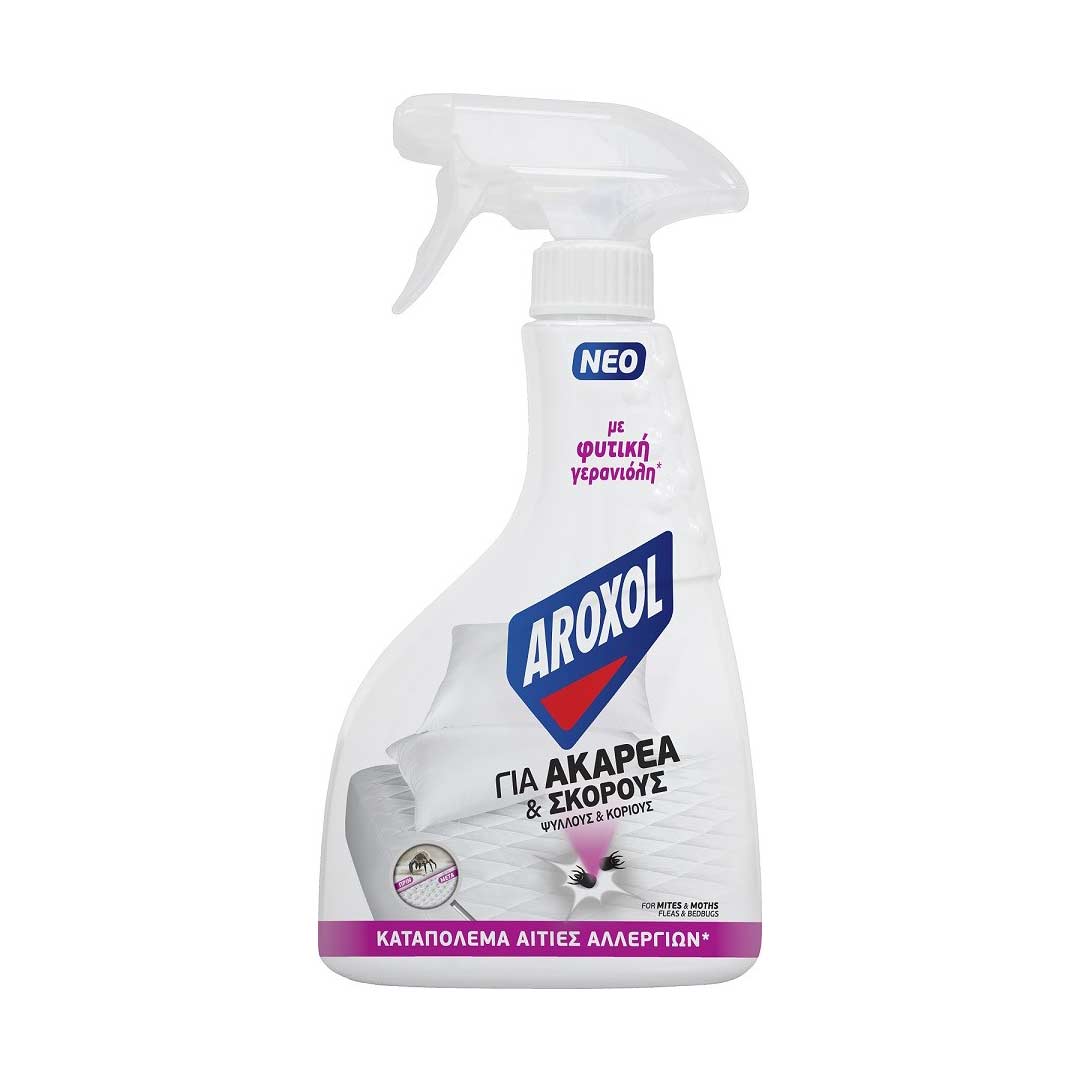 AROXOL ΓΙΑ ΑΚΑΡΕΑ ΚΑΙ ΣΚΟΡΟΥΣ 300ML