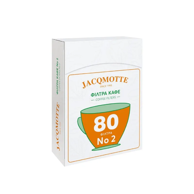 JAQCMOTTE ΦΙΛΤΡΑ ΚΑΦΕ No 2 80ΤΕΜ