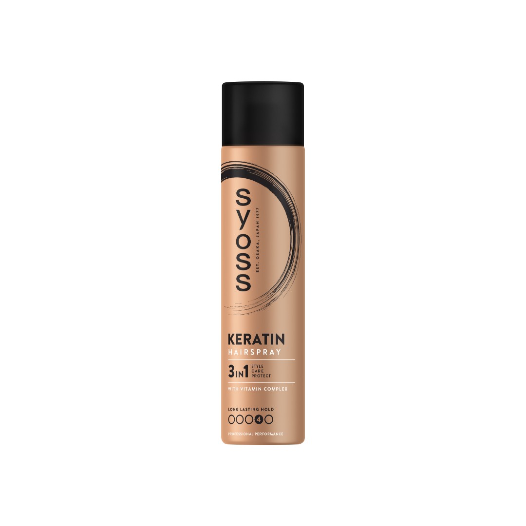 SYOSS HAIR SPRAY KERATIN 400ML