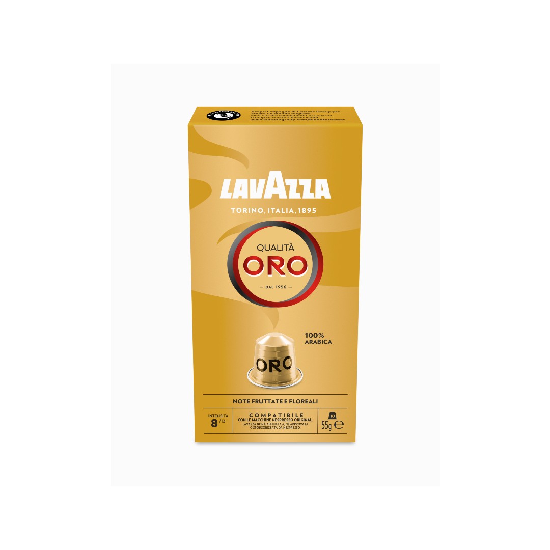 LAVAZZA ΚΑΨΟΥΛΕΣ ΚΑΦΕ QUALITA ORO 10*5.5ΓΡ