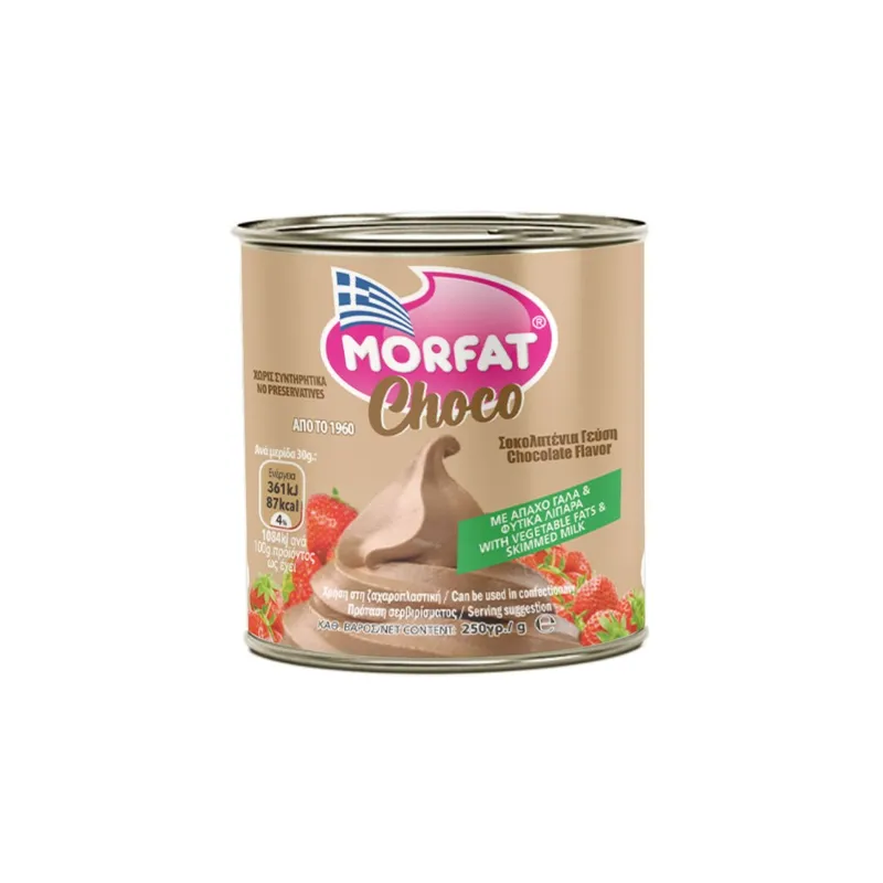 MORFAT CHOCO ΦΥΤΙΚΗ ΣΑΝΤΙΓΥ ΣΟΚΟΛ.250ΓΡ