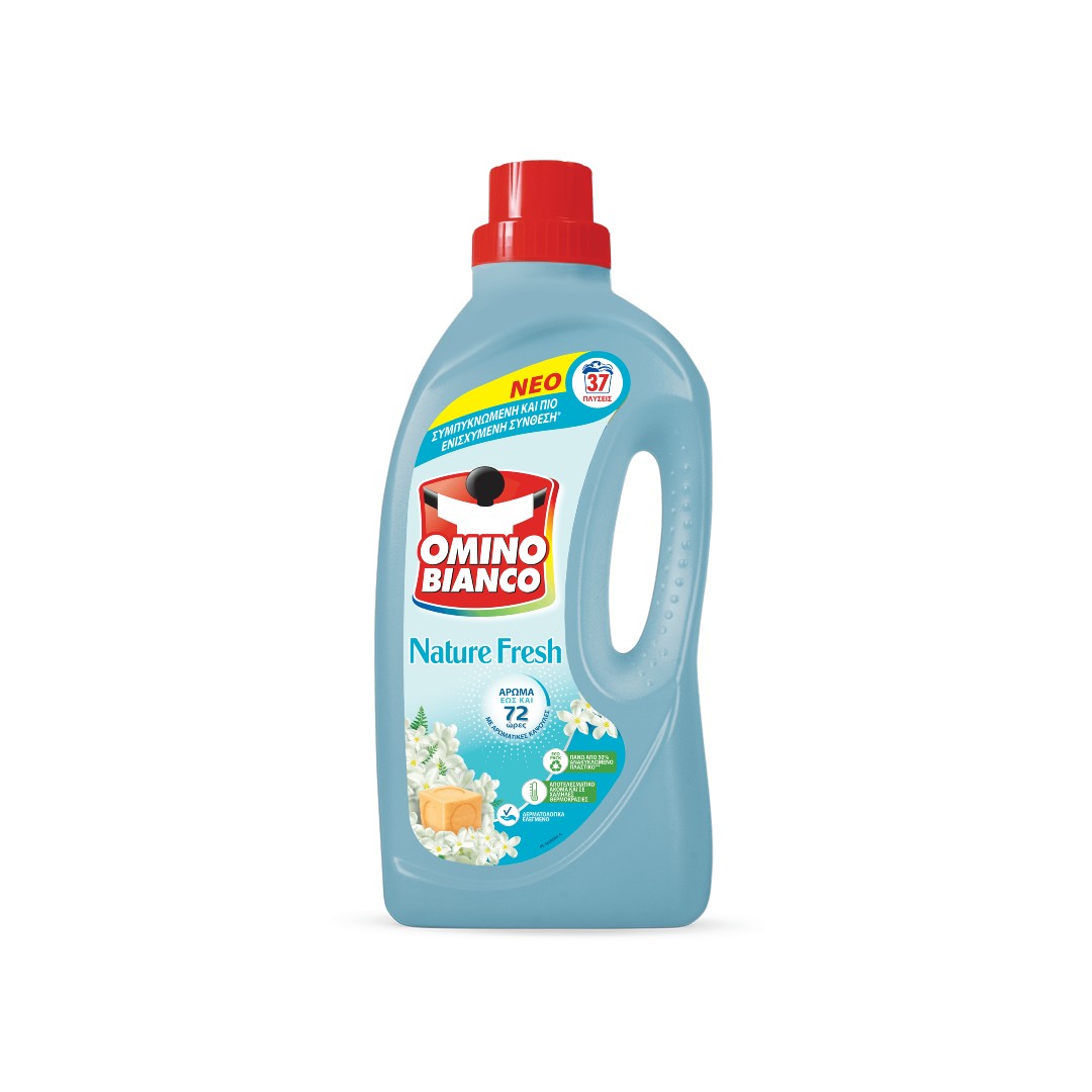 OMINO BIANCO ΥΓΡΟ ΠΛΥΝΤ. NATURE FRESH(37ΠΛ)1.48L