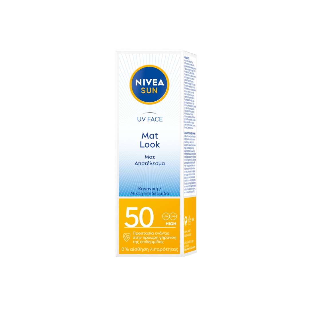 NIVEA SUN UV FACE MAT - LOOK CREAM SPF50 50ML