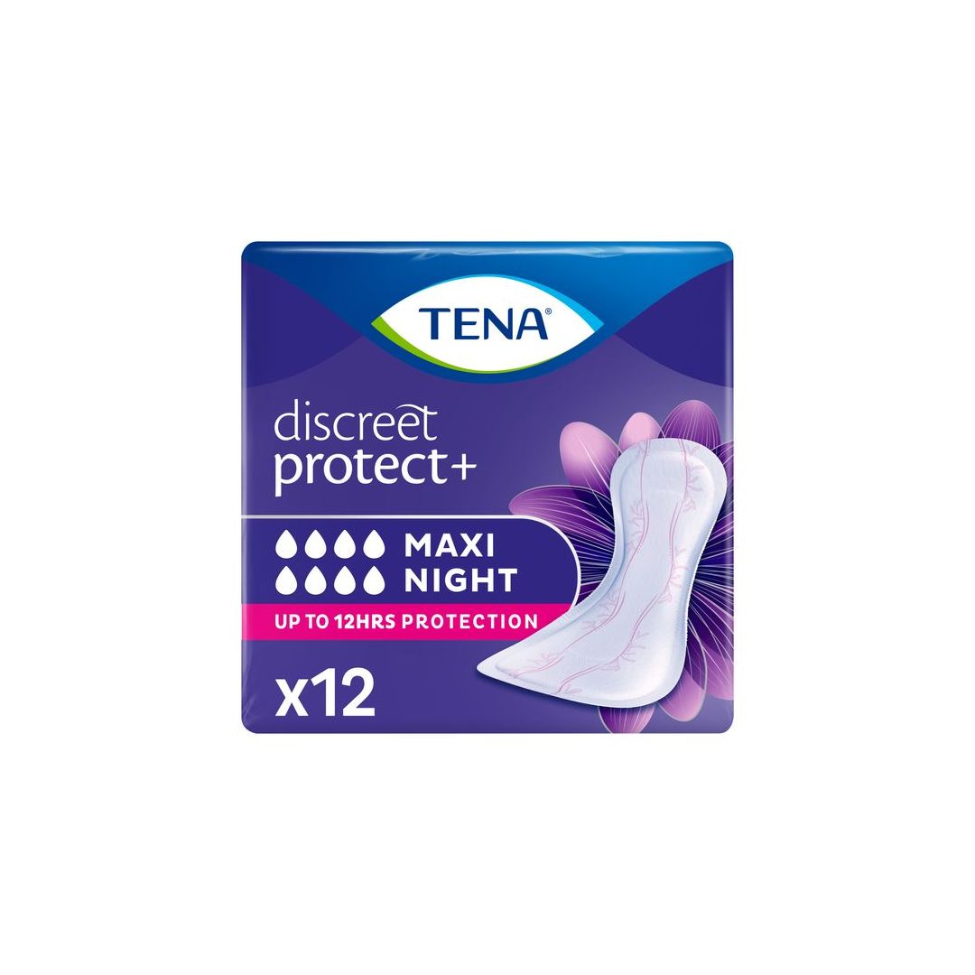 TENA LADY DISCREET NIGHT MAXI 12Τ