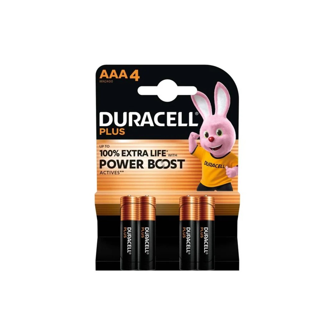 DURACELL PLUS ΜΠΑΤΑΡΙΕΣ POWERBOOST AAA 4Τ
