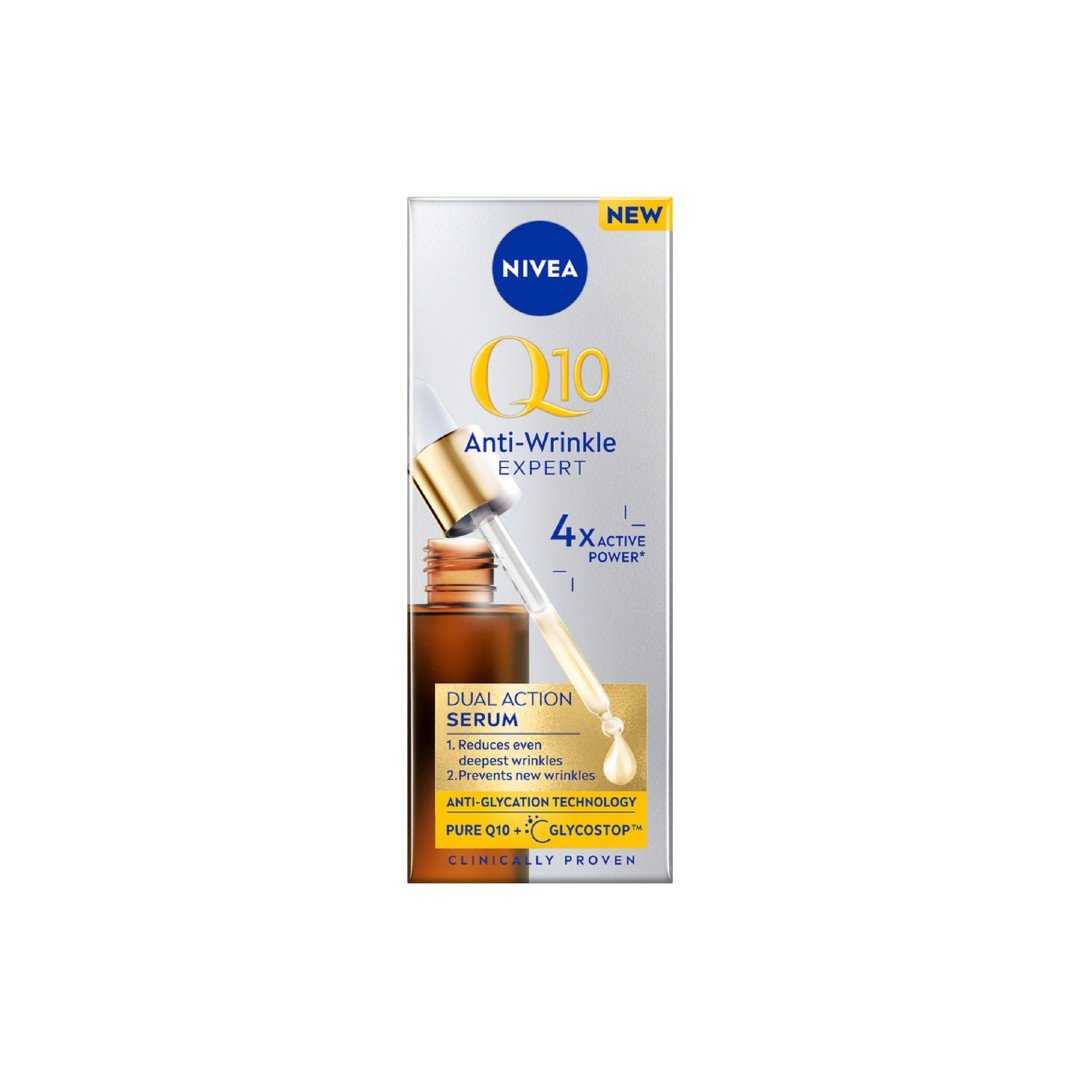 NIVEA SERUM Q10 DUAL ACTION ΚΑΤΑ ΡΥΤΙΔΩΝ 30ML