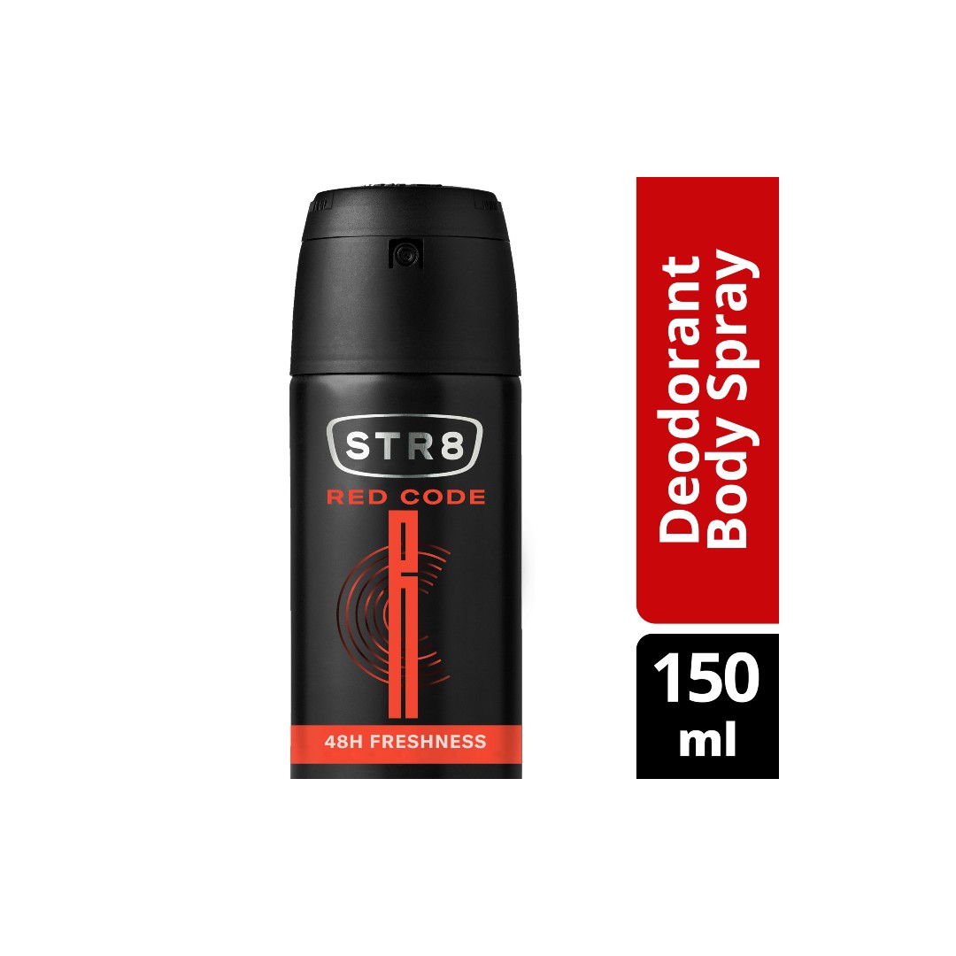 STR8 ΑΠΟΣΜΗΤΙΚΟ ΣΠΡΕΥ RED CODE 48Η 150ML