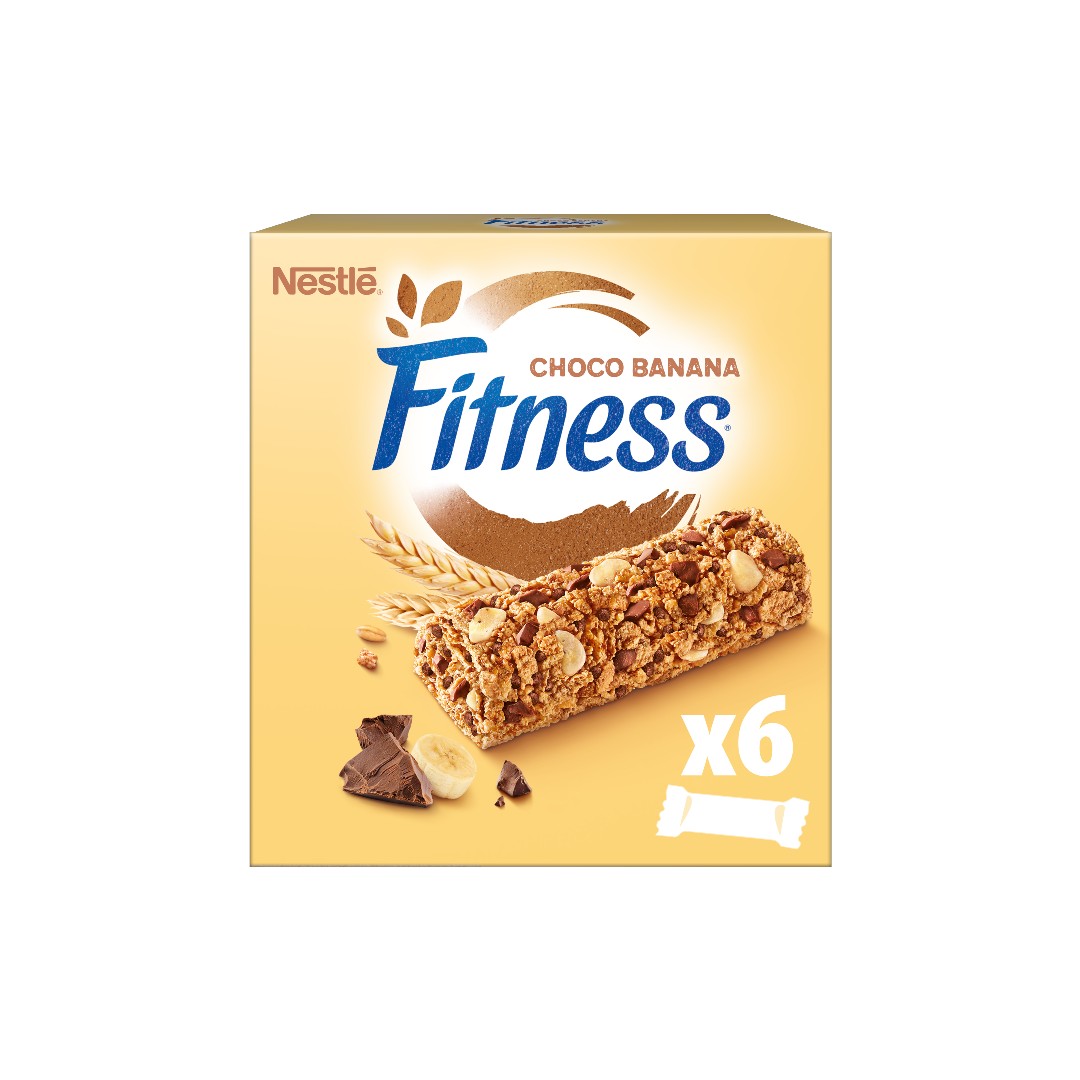 FITNESS BARS ΣΟΚΟΛΑΤΑ-ΜΠΑΝΑΝΑ 6*23.5ΓΡ