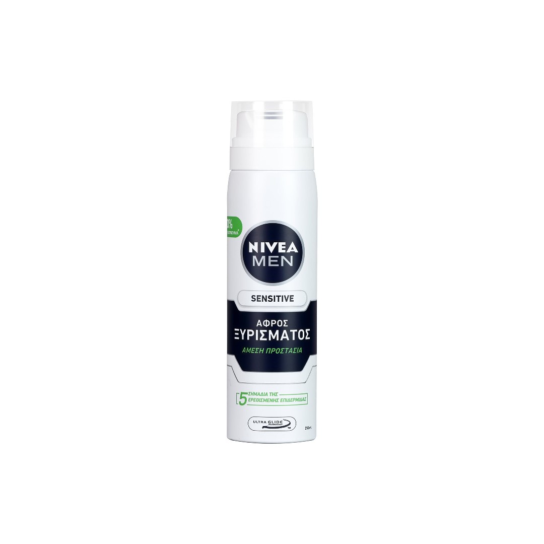 NIVEA MEN ΑΦΡΟΣ ΞΥΡΙΣΜΑΤΟΣ SENSITIVE 250ML