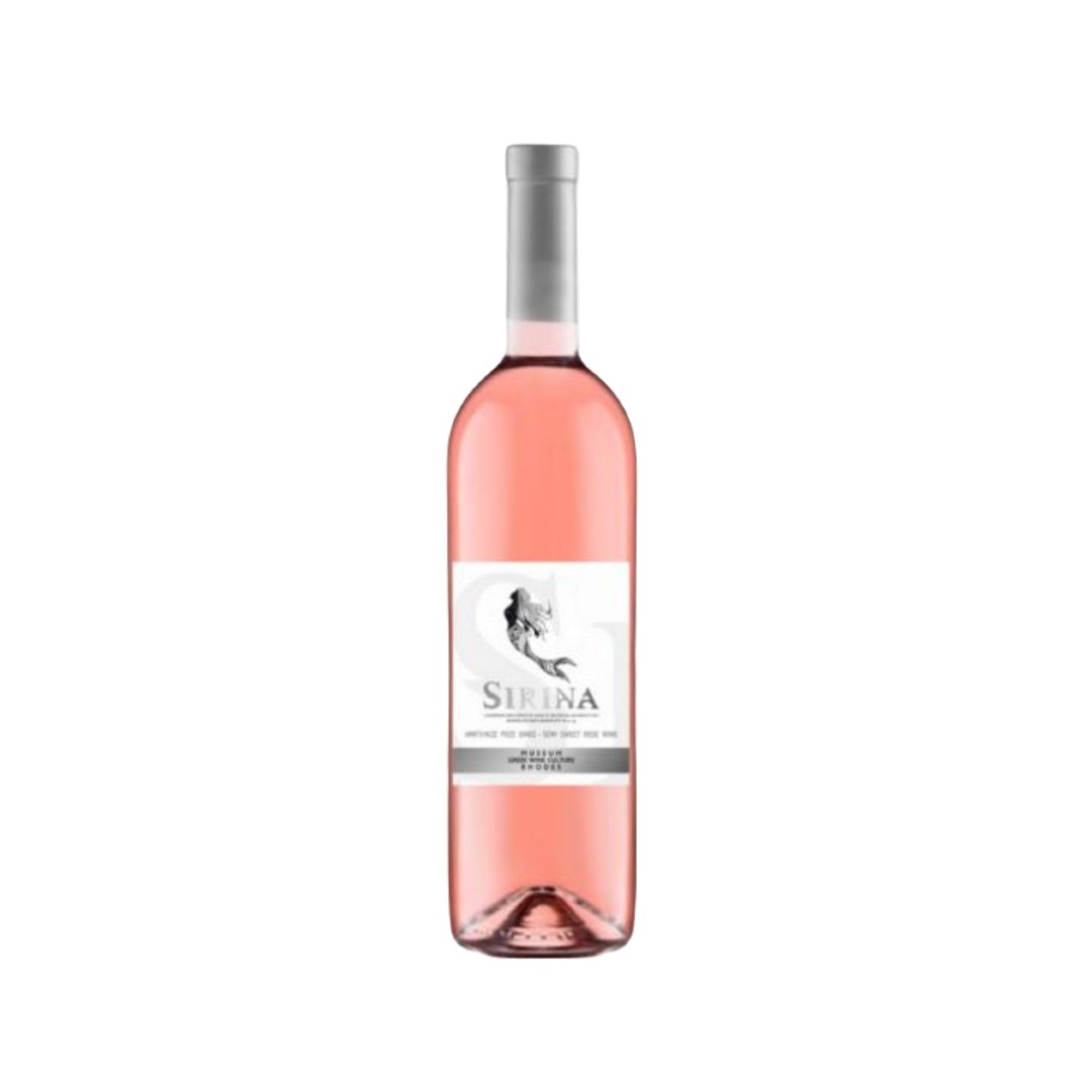 ΚΡΑΣΙ SIRINA ΗΜΙΓΛΥΚΟ ΡΟΖΕ 750ML