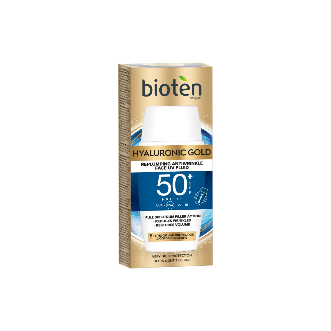 BIOTEN ΚΡΕΜΑ ΗΜΕΡΑΣ HYALUR.GOLD SPF50+50ML
