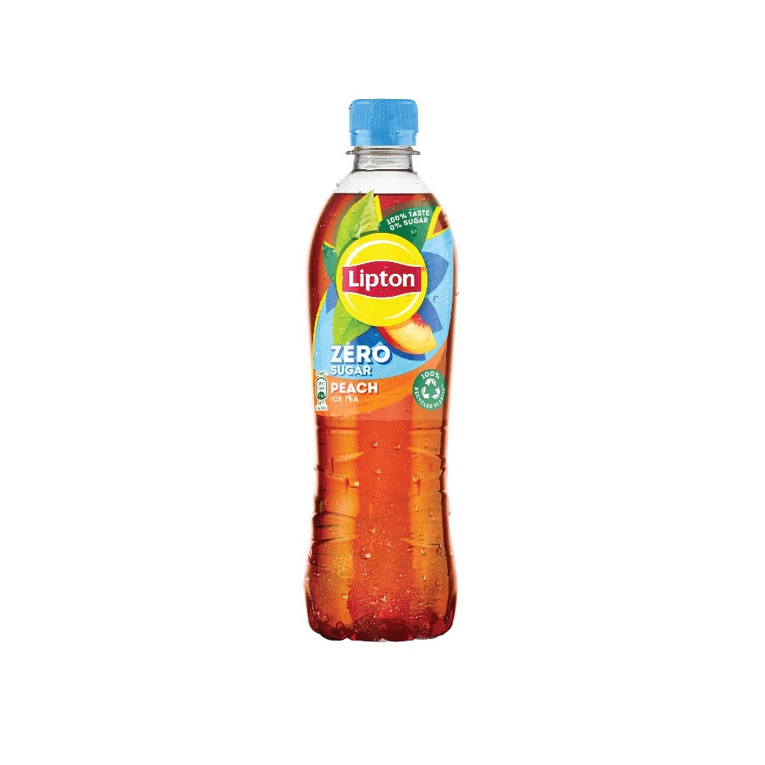 LIPTON BLACK PEACH ZERO SUGAR 500ML