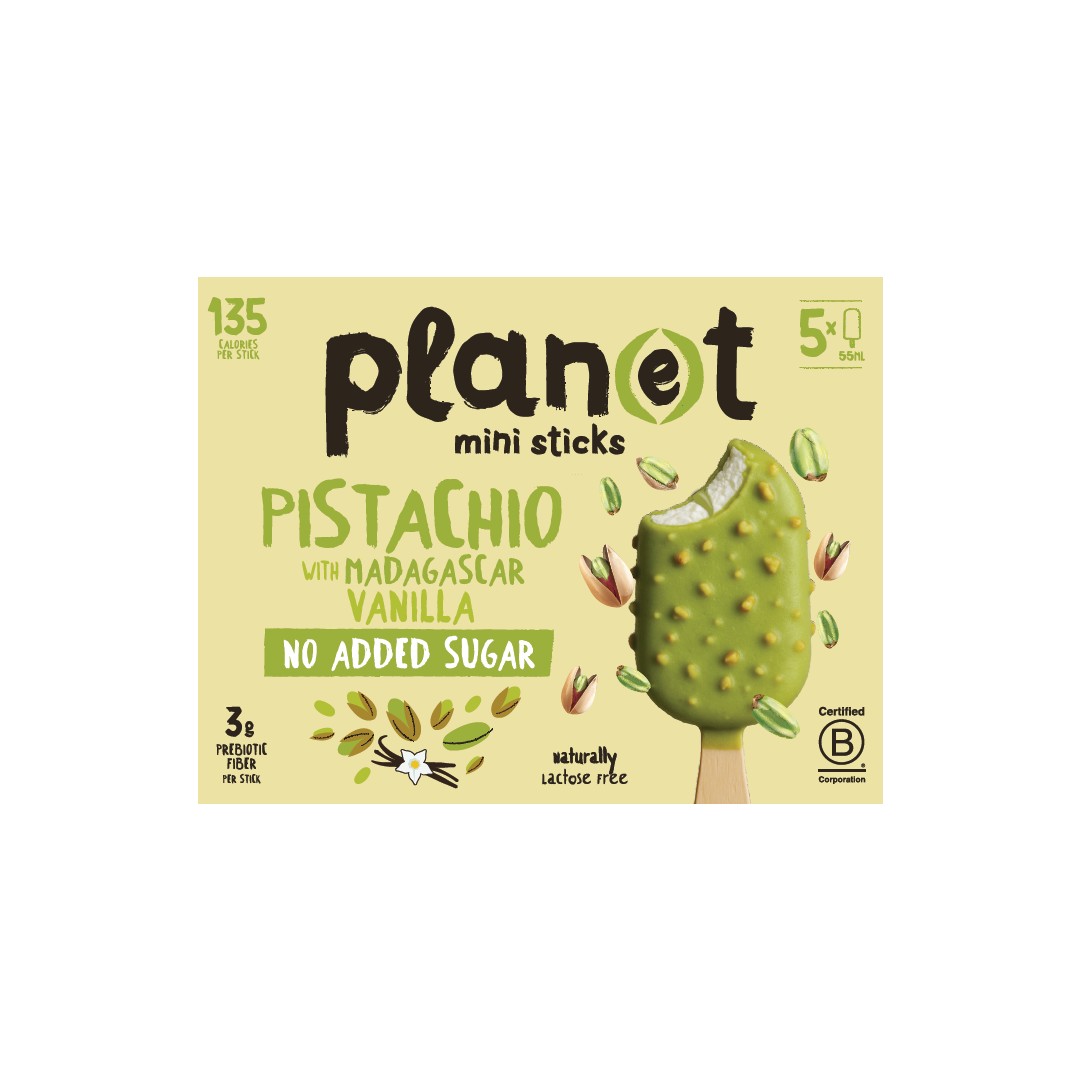 PISTACHIO IN MADAGASCAR VANILLA NO SUGAR 5X45ΓΡ