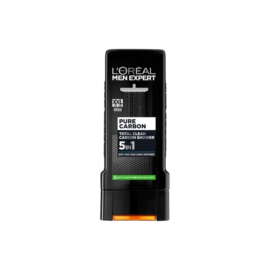 LOREAL MEN EXP. SHOWER GEL CLEAN CARBON 400ML