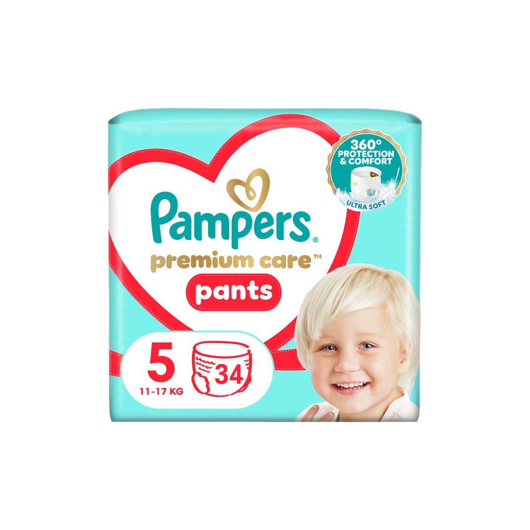 PAMPERS PREMIUM PANTS ΜΕΓ.5 JUMBO 34Τ