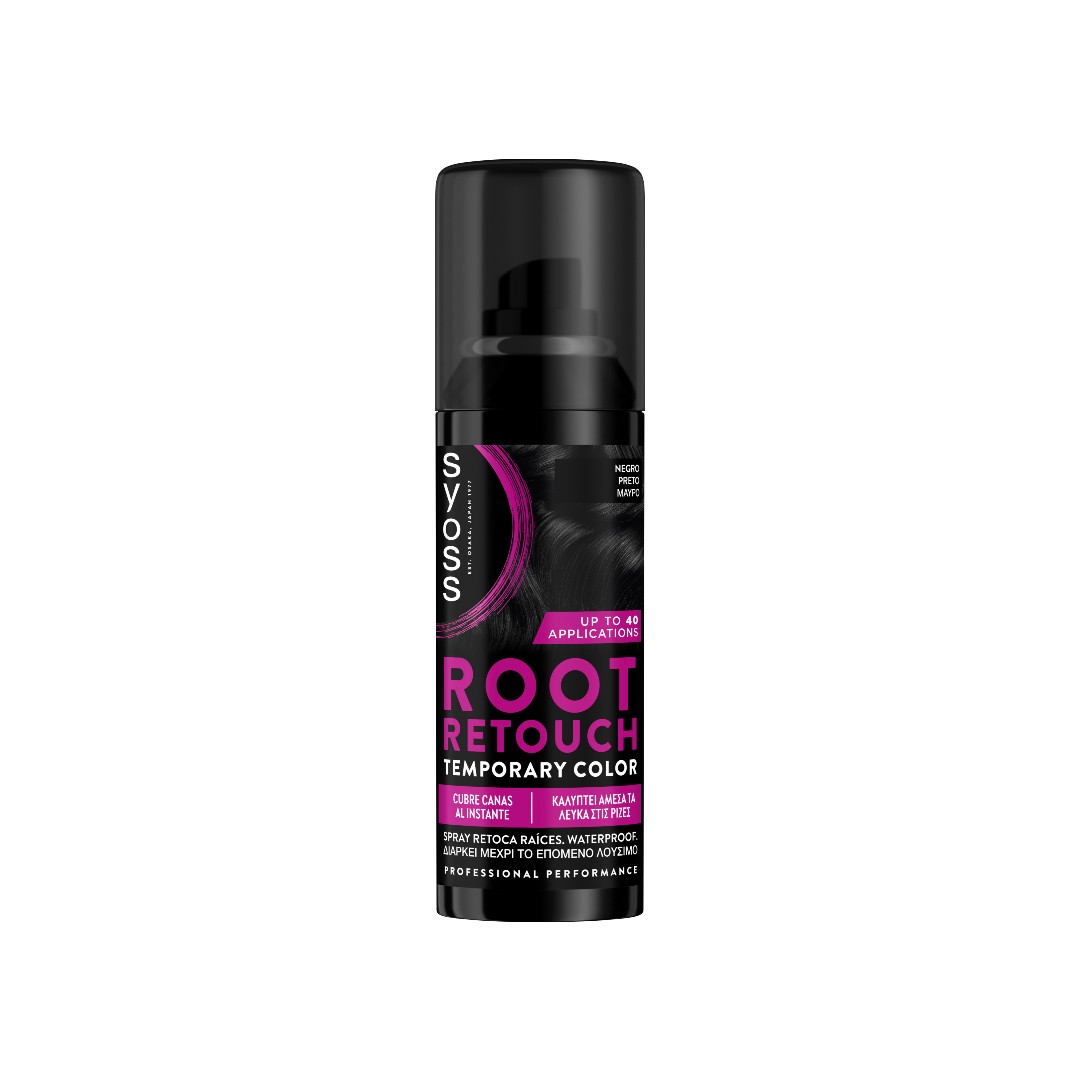 SYOSS ROOT RETOUCH ΜΑΥΡΟ 120ML