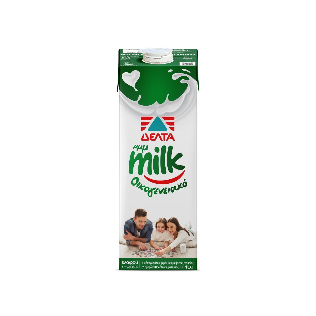 ΔΕΛΤΑ ΓΑΛΑ Μμμmilk ΟΙΚΟΓ.ΕΛΑΦΡΥ 1L