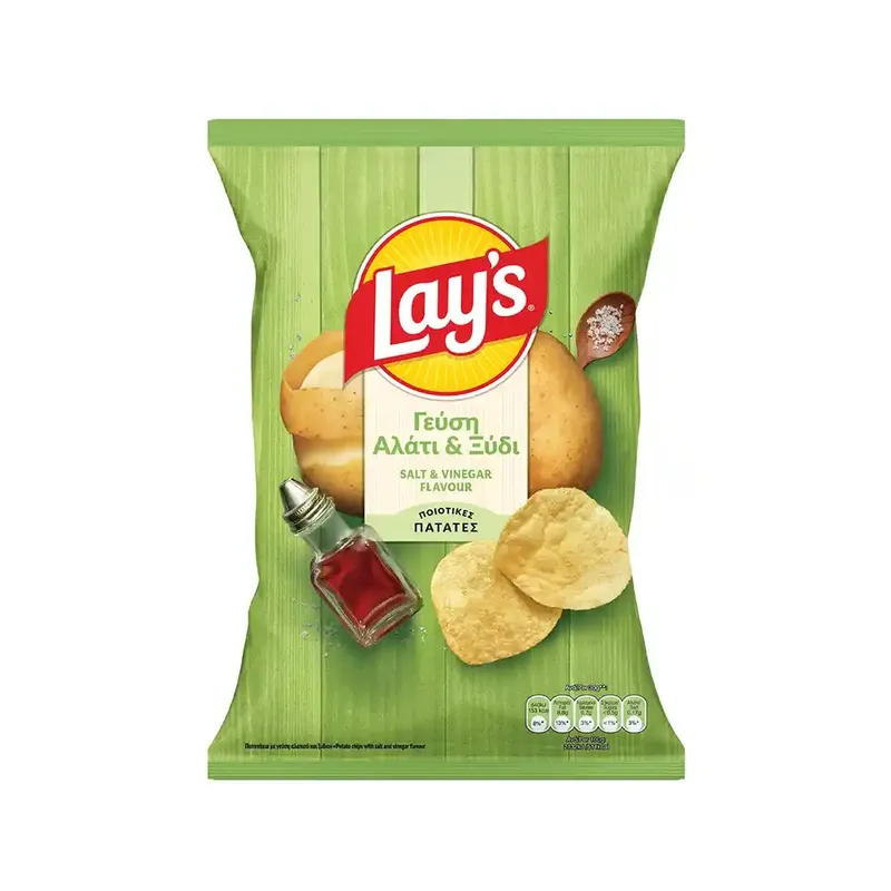 LAYS CHIPS ΑΛΑΤΙ & ΞΥΔΙ 120ΓΡ