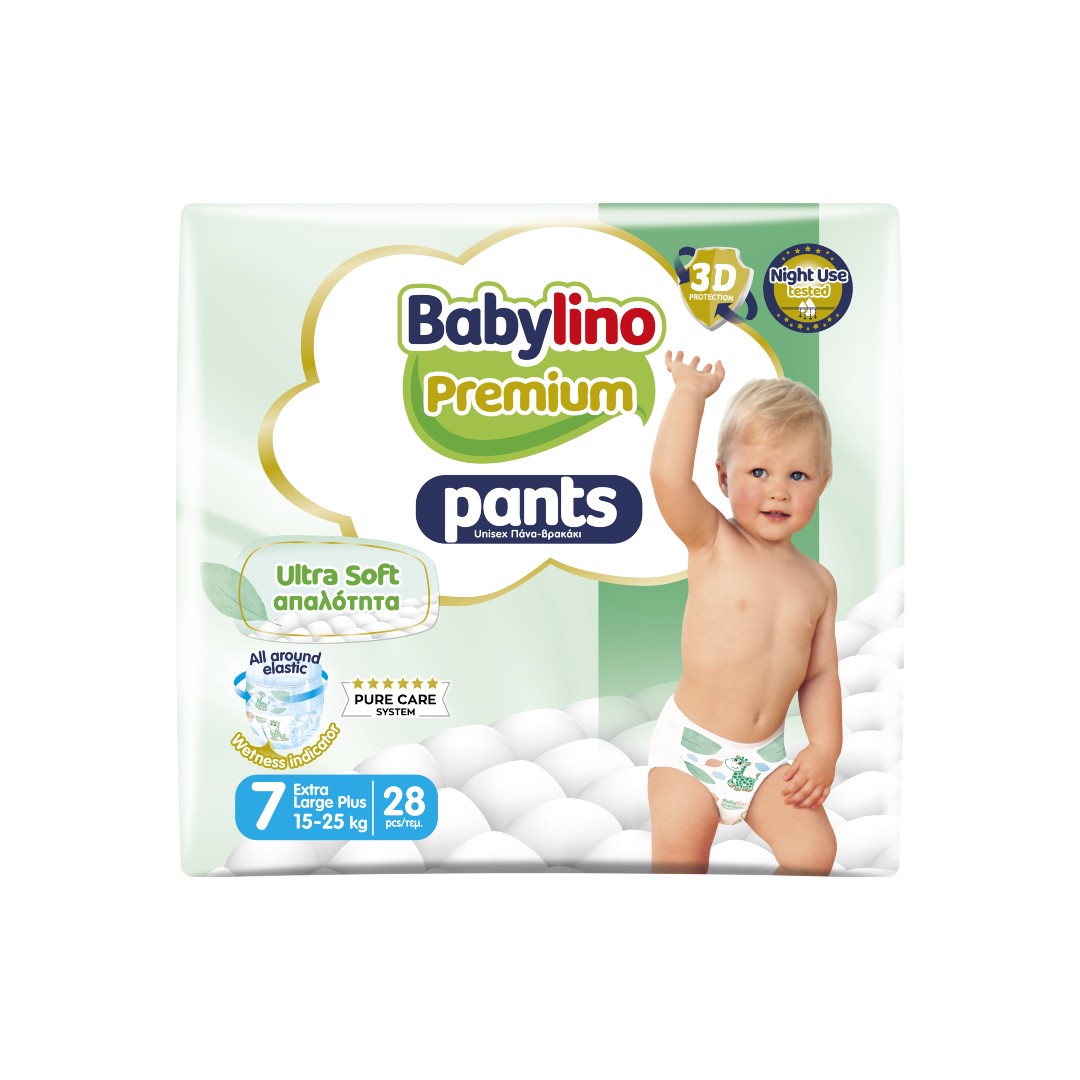 BABYLINO PREMIUM PANTS SOFT N.7 XL PL.15-25K 28T