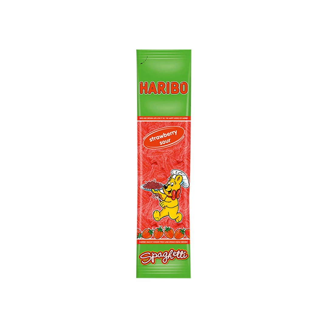 HARIBO ΖΕΛΙΝΙΑ SPAGHETTI STRAWBERRY 200ΓΡ
