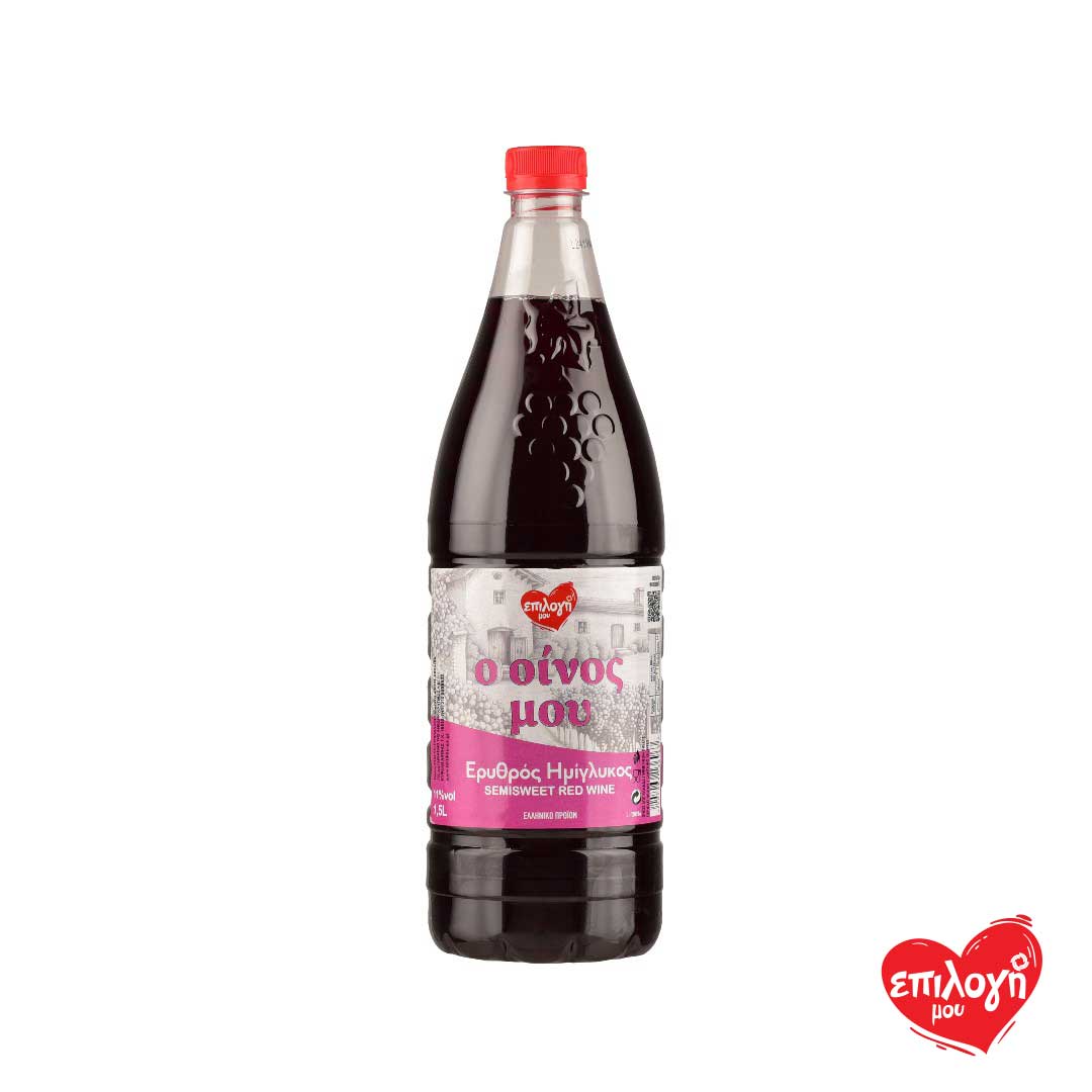 ΕΠΙΛΟΓΗ ΜΟΥ ΕΡΥΘΡΟΣ ΗΜΙΓΛΥΚΟΣ PET 1.5L