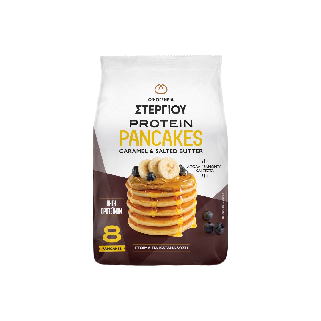 ΟΙΚ.ΣΤΕΡΓΙΟΥ PANCAKES PR.CARAMEL & SALTED CARAMEL 8*25ΓΡ