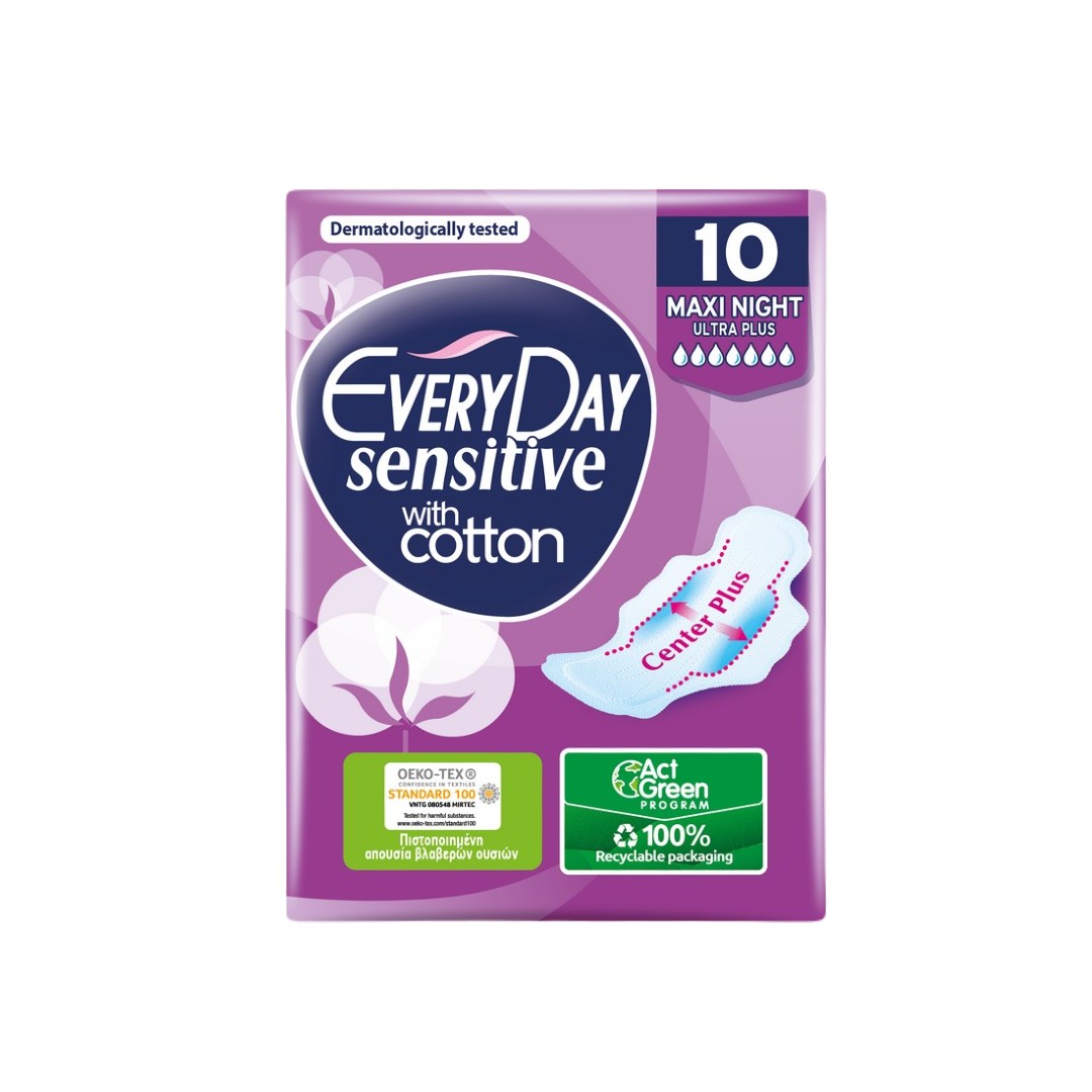 EVERYDAY ULTRA PL.SEN.MAX NIGHT 10T.