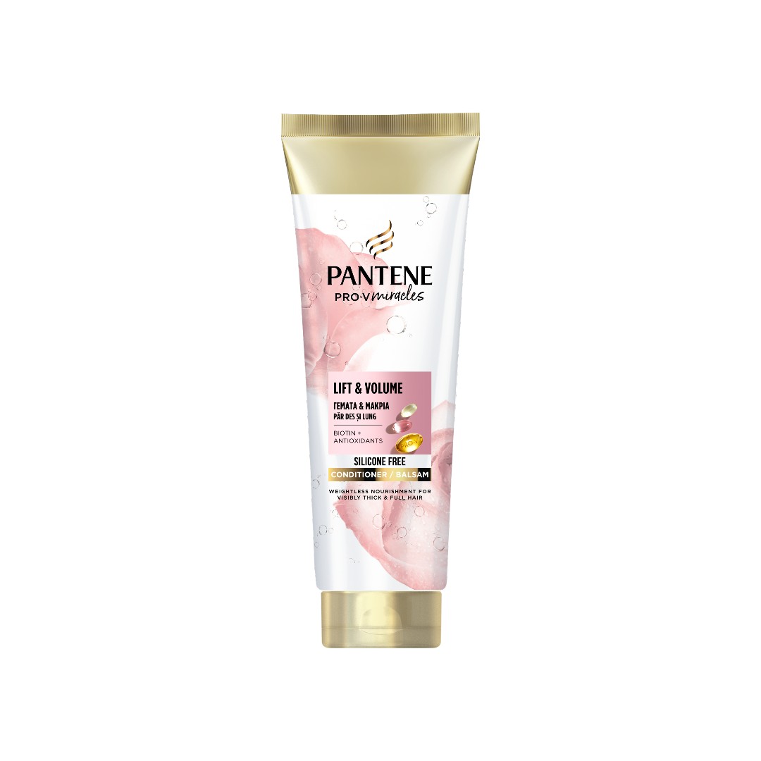 PANTENE CONDITIONER ROSEWATER LIFT&VOL 160ML