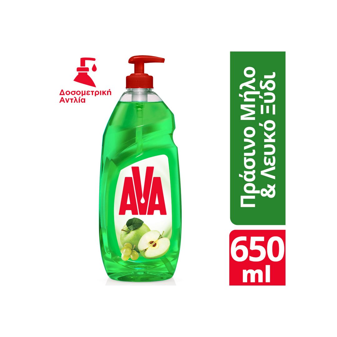 AVA ΥΓΡΟ ΠΙΑΤΩΝ ΞΥΔΙ & ΠΡΑΣ. ΜΗΛΟ ΑΝΤΛΙΑ 650ML