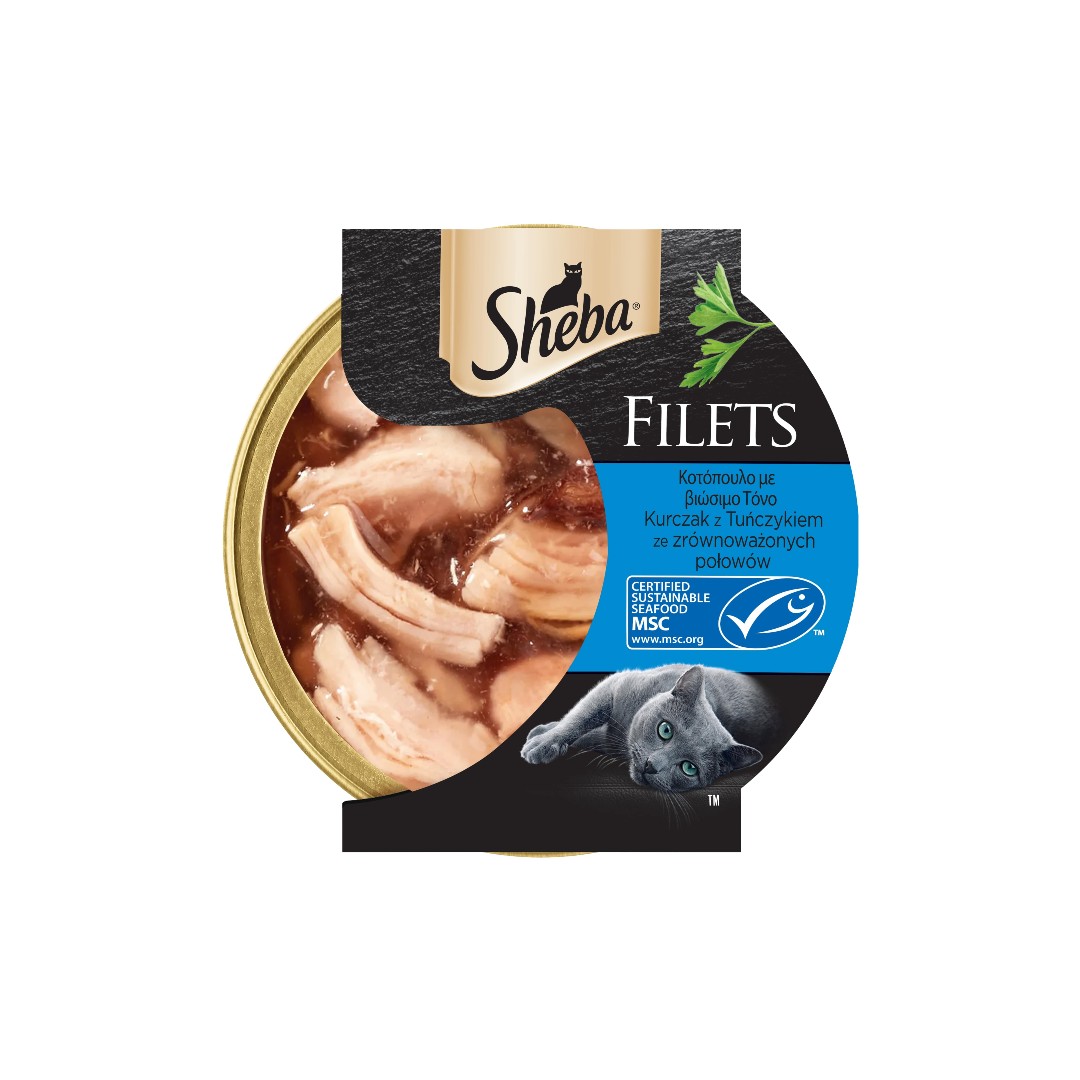SHEBA FILETS ΚΟΤΟΠΟΥΛΟ & ΤΟΝΟΣ 60ΓΡ