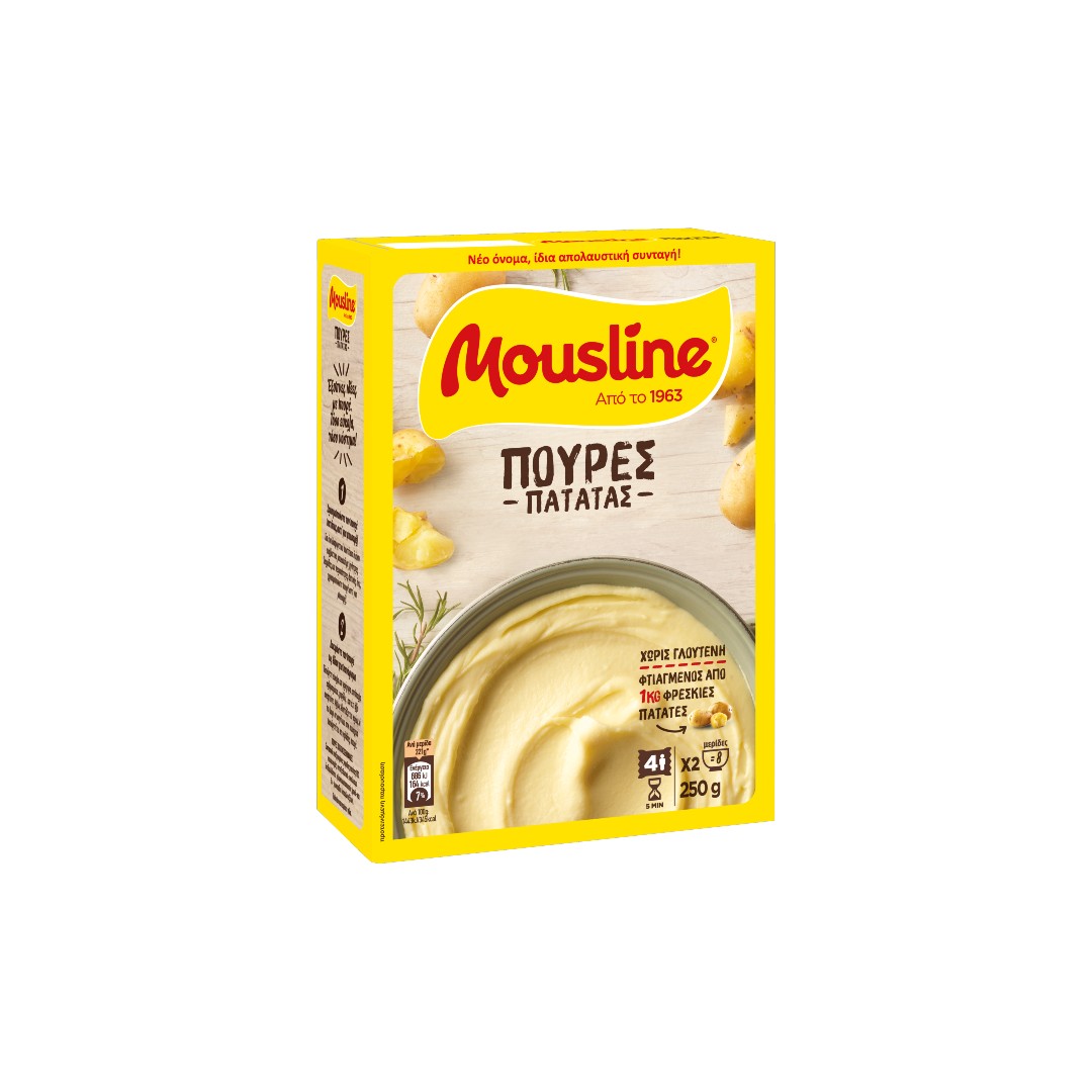MOUSLINE ΠΟΥΡΕΣ ΠΑΤΑΤΑΣ 250ΓΡ