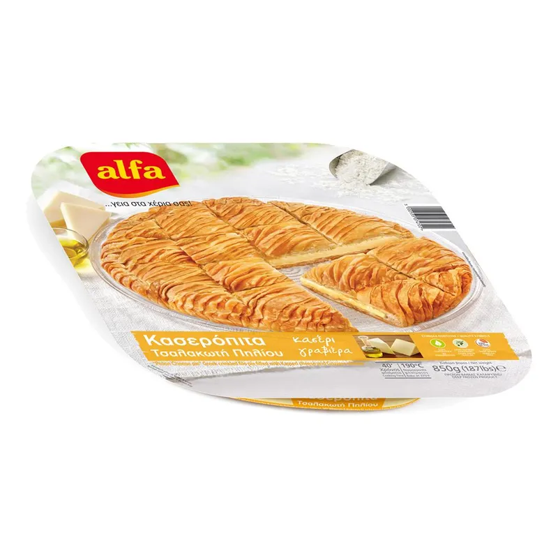 ALFA ΚΑΣΕΡΟΠΙΤΑ ΤΣΑΛΑΚΩΤ ΠΗΛΙΟΥ ΚΤΨ 850ΓΡ