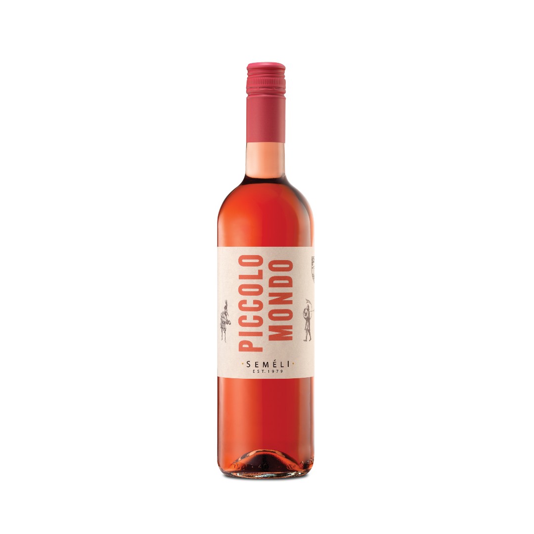 SEMELI PICCOLO MONDO ΚΡΑΣΙ ΗΜΙΓΛΥΚΟ ΡΟΖΕ 750ML