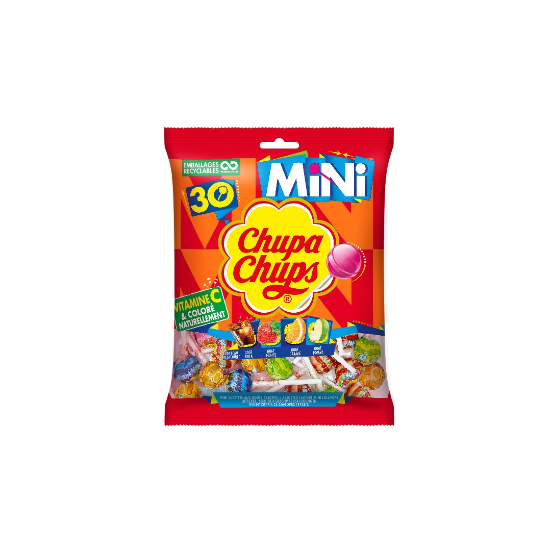 CHUPA CHUPS ΓΛΕΙΦΙΤΖΟΥΡΙΑ MINI THE BEST ΣΑΚ.180ΓΡ