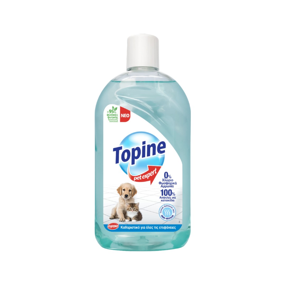 TOPINE ΥΓΡΟ ΚΑΘ/ΚΟ PET EXPERT 1LT