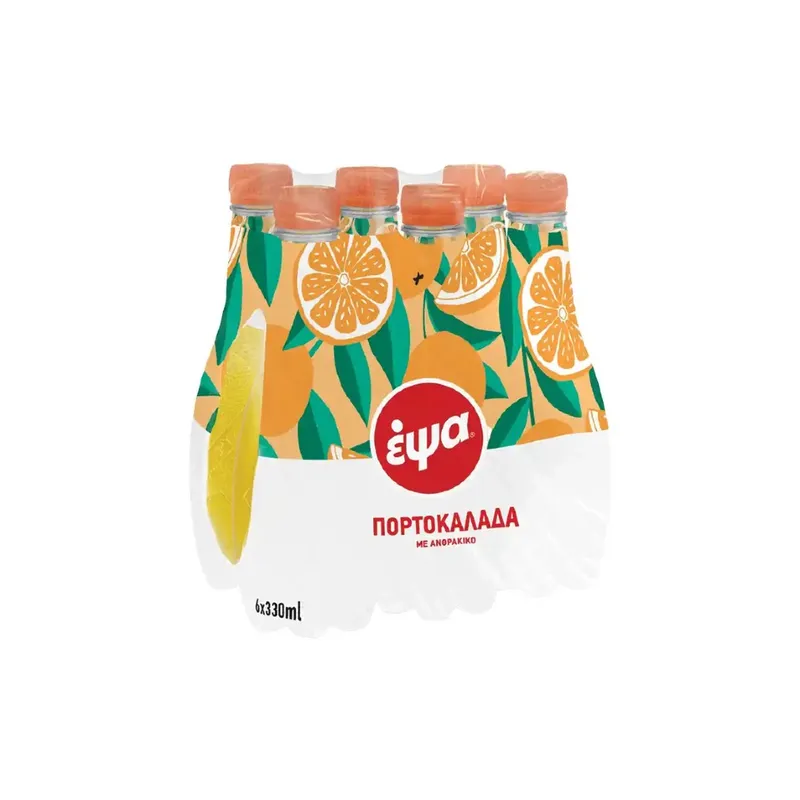 ΕΨΑ ΠΟΡΤΟΚΑΛΑΔΑ PET 6*330ML