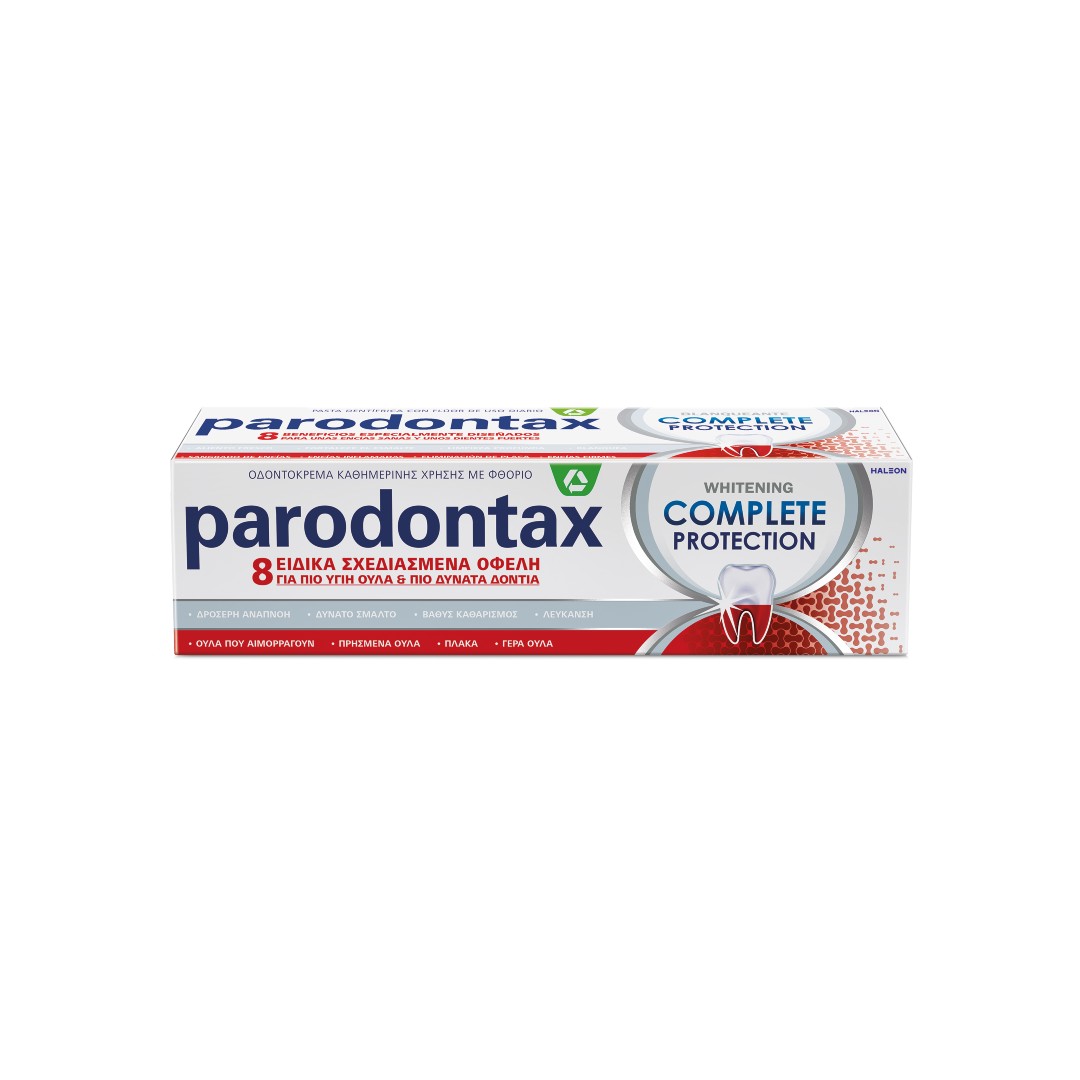 PARODONTAX ΟΔ/ΜΑ COMPLETE PROTECTION WHITE 75ML